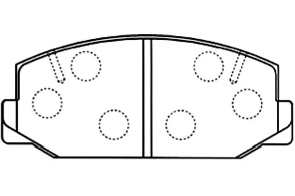 Brake Pad Set, disc brake (BP-9092)