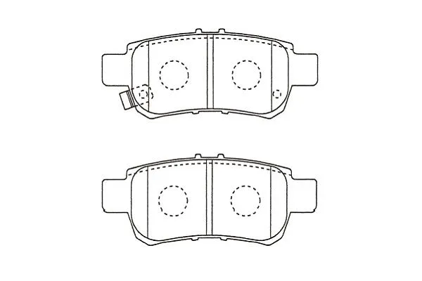 Brake Pad Set, disc brake (BP-2064)