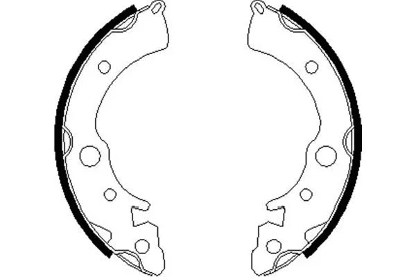 Brake Shoe Set (BS-2901)