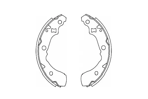 Brake Shoe Set (BS-1921)
