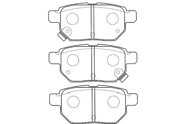 Brake Pad Set, disc brake (BP-9110)