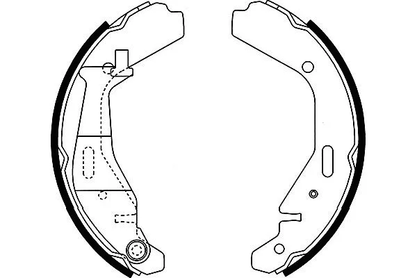 Brake Shoe Set (BS-8926)