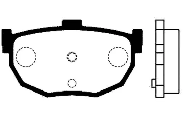 Brake Pad Set, disc brake (BP-6545)