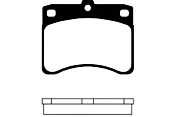 Brake Pad Set, disc brake (BP-1504)