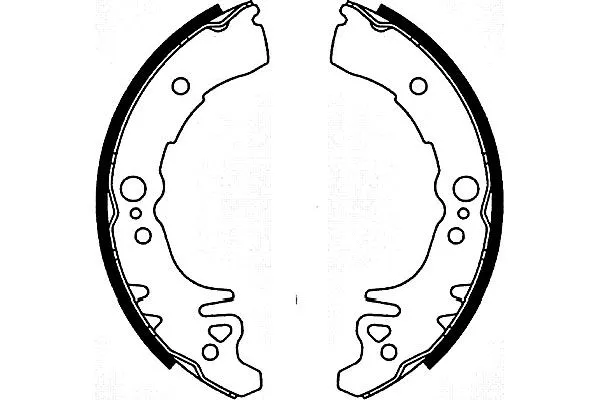 Brake Shoe Set (BS-9937)