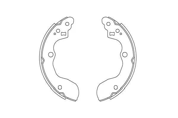 Brake Shoe Set (BS-8934)