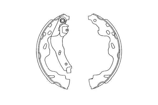 Brake Shoe Set (KBS-9905)