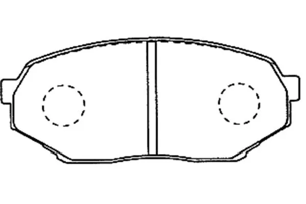 Brake Pad Set, disc brake (BP-5534)