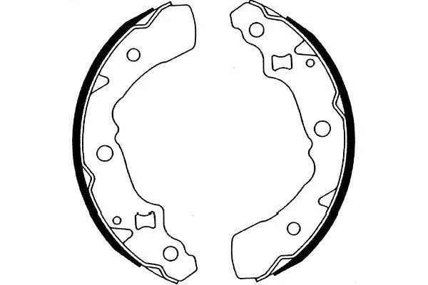Brake Shoe Set (BS-1917)