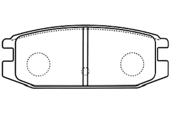 Brake Pad Set, disc brake (BP-5548)
