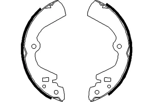 Brake Shoe Set (BS-7409)