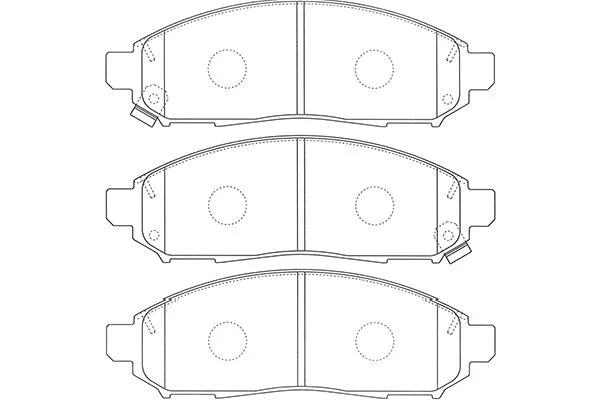 Brake Pad Set, disc brake (BP-6620)