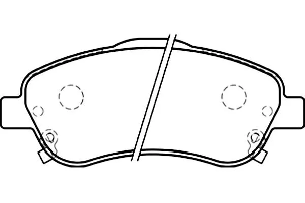 Brake Pad Set, disc brake (BP-9082)