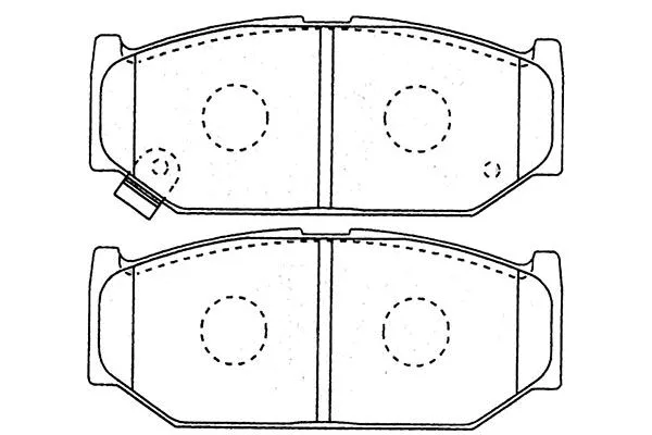 Brake Pad Set, disc brake (BP-8531)