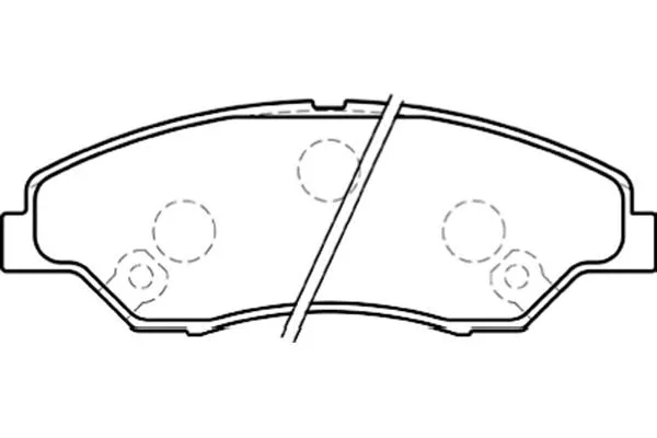 Brake Pad Set, disc brake (BP-4009)
