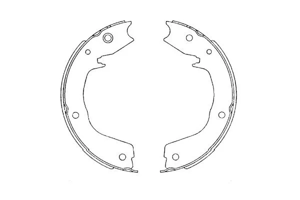 Brake Shoe Set (BS-6422)