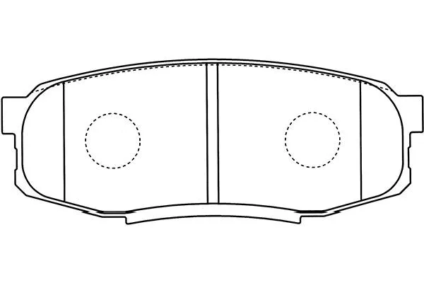 Brake Pad Set, disc brake (BP-9122)
