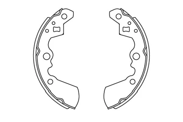 Brake Shoe Set (KBS-8906)