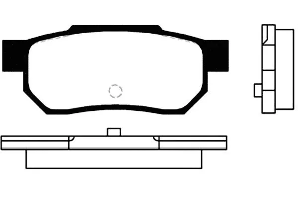 Brake Pad Set, disc brake (BP-2028)