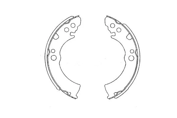 Brake Shoe Set (KBS-7421)