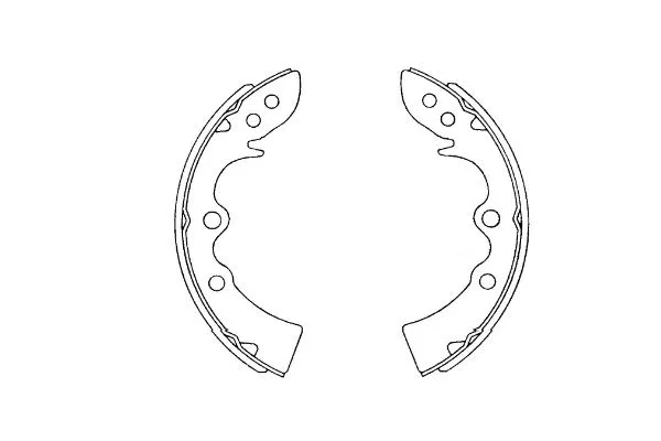 Brake Shoe Set (KBS-5408)