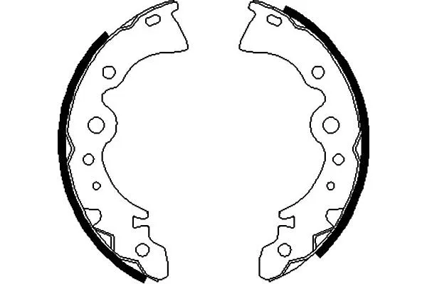 Brake Shoe Set (BS-7410)