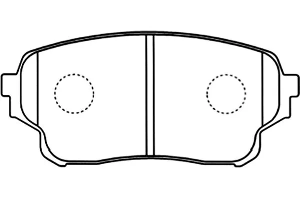 Brake Pad Set, disc brake (BP-8527)