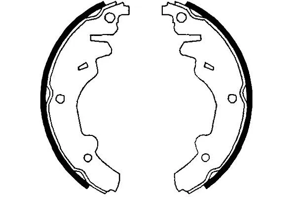 Brake Shoe Set (BS-4402)