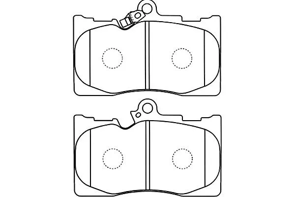 Brake Pad Set, disc brake (BP-9102)