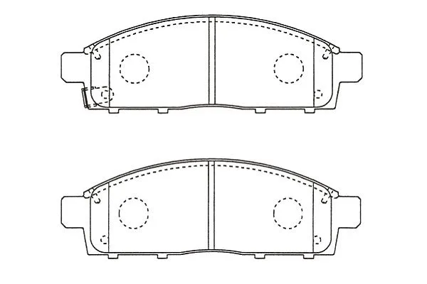 Brake Pad Set, disc brake (BP-5560)