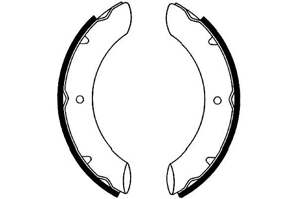 Brake Shoe Set (BS-9927)