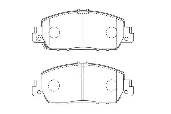 Brake Pad Set, disc brake (BP-2067)