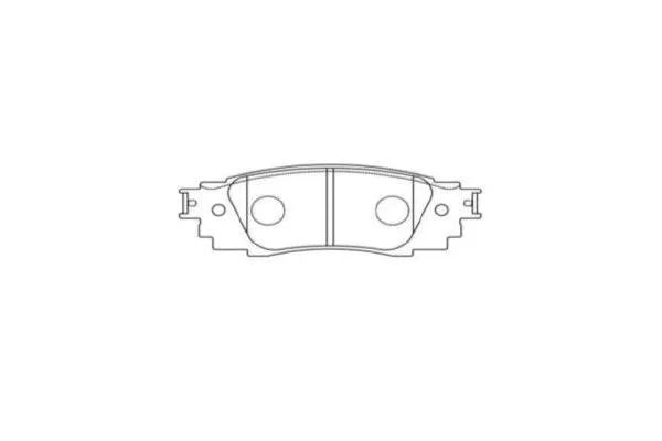 Brake Pad Set, disc brake (BP-9160)