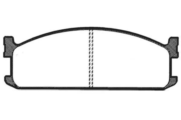 Brake Pad Set, disc brake (BP-3504)