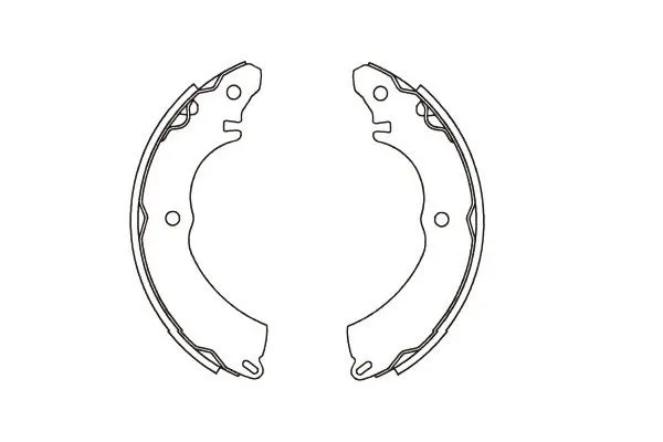 Brake Shoe Set (BS-6428)
