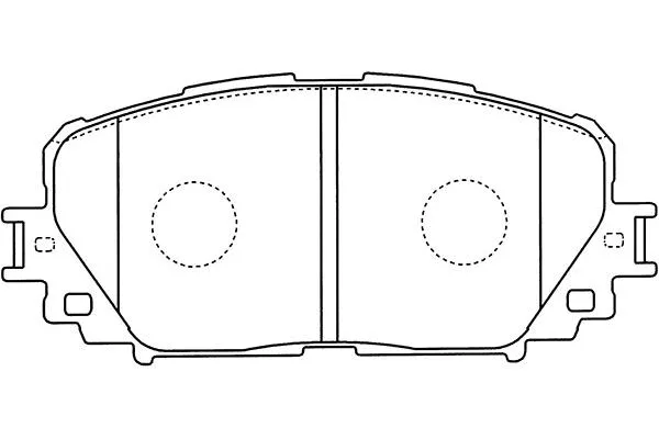 Brake Pad Set, disc brake (BP-9118)