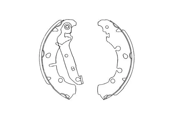 Brake Shoe Set (KBS-5402)