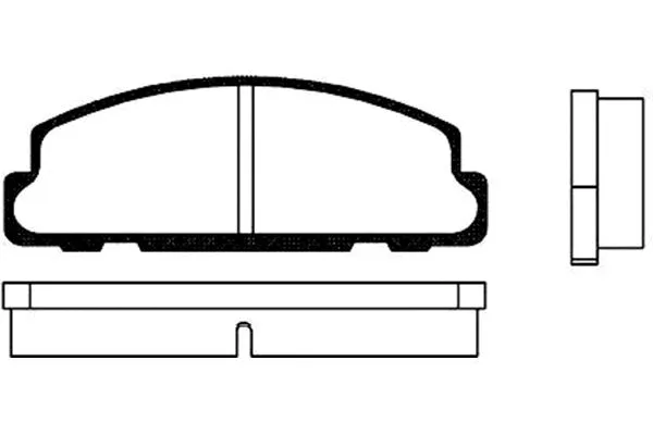 Brake Pad Set, disc brake (BP-1501)