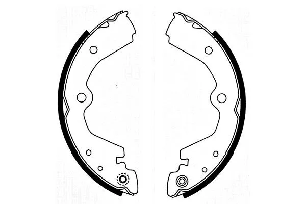 Brake Shoe Set (BS-7430)