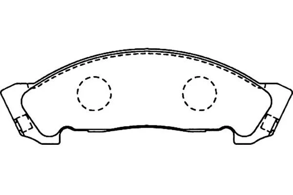 Brake Pad Set, disc brake (BP-3508)