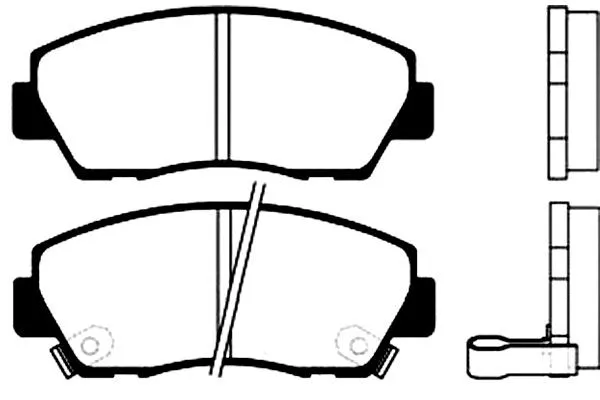 Brake Pad Set, disc brake (BP-4513)