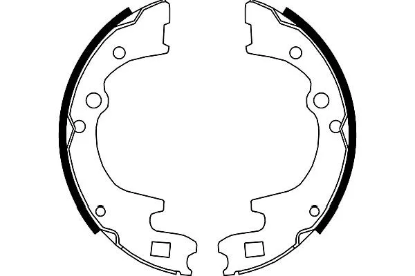 Brake Shoe Set (BS-5430)