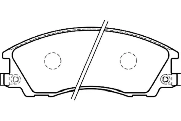 Brake Pad Set, disc brake (BP-3021)
