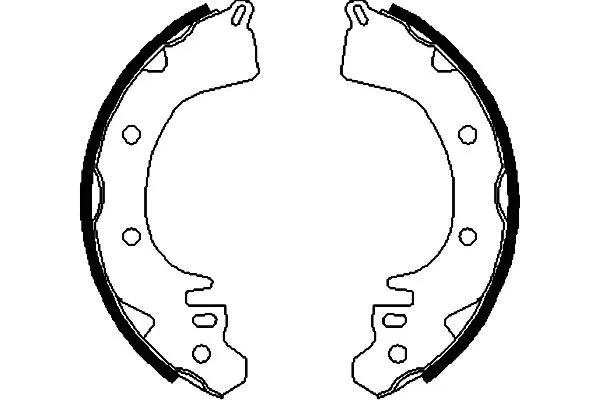 Brake Shoe Set (BS-6405)