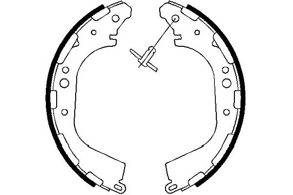 Brake Shoe Set (BS-7418)