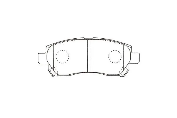 Brake Pad Set, disc brake (BP-9153)