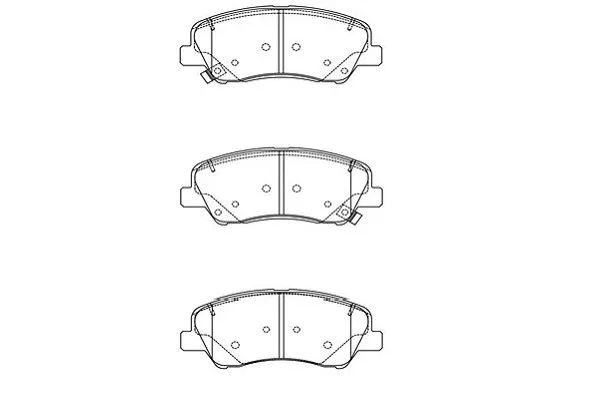 Brake Pad Set, disc brake (BP-4030)