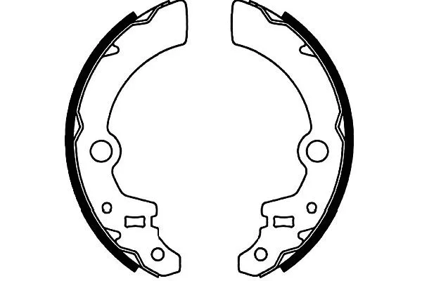 Brake Shoe Set (BS-8917)