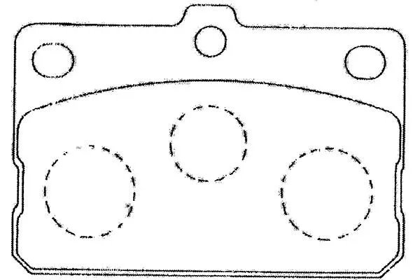 Brake Pad Set, disc brake (BP-9091)