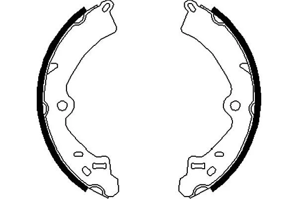 Brake Shoe Set (BS-8908)